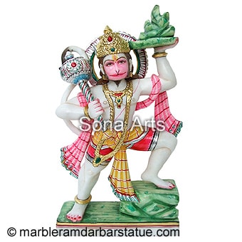 Marble Hanuman Statue