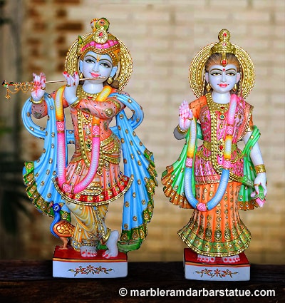 Radha Krishna Hare Krishna With Radha Statue Marble Radha 