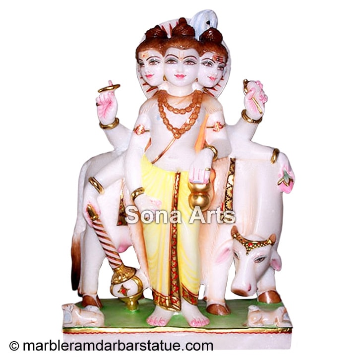Dattatreya Marble Murti