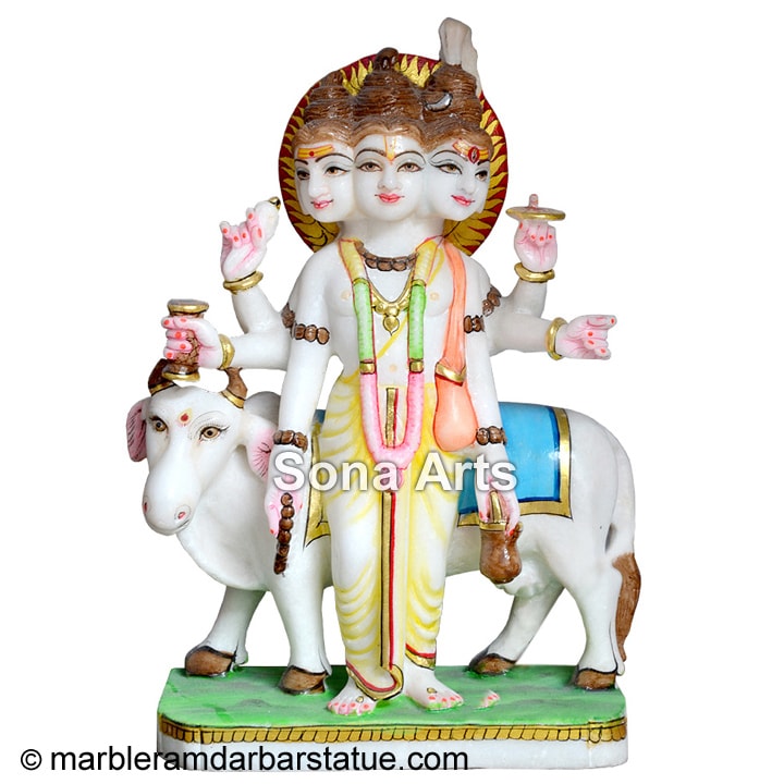 Marble Dattatreya Murti