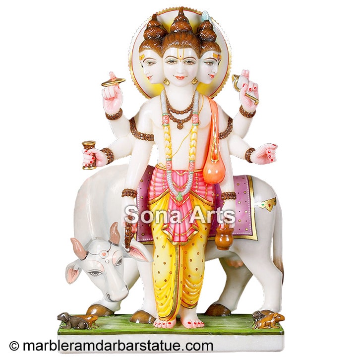 Marble Dattatreya Murti