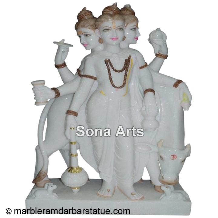 Marble Dattatreya Murti