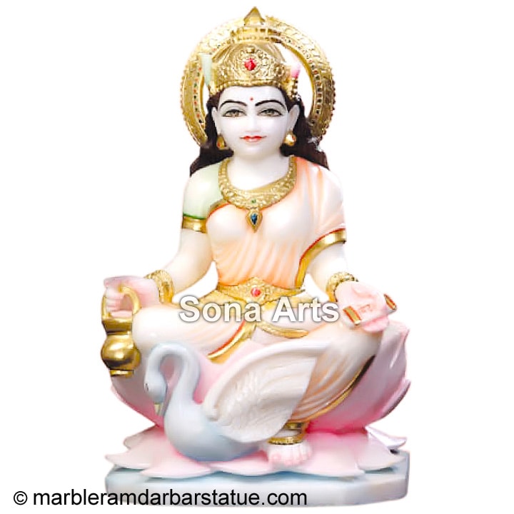 Marble Gayatri Maa Idol