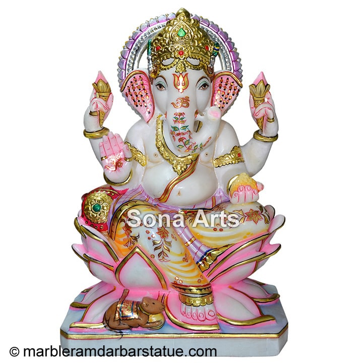 Ganesh Marble Moorti