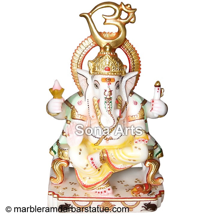 Marble Idol of Lord Ganesha