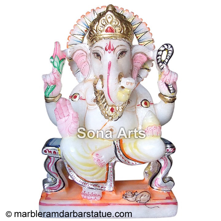 Marble Ganesha Idols