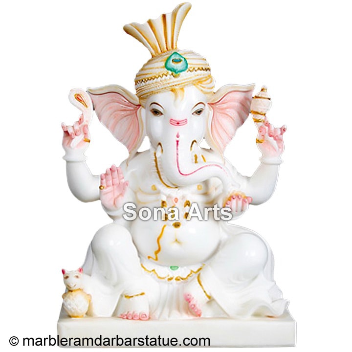 Ganpati Marble God Idols