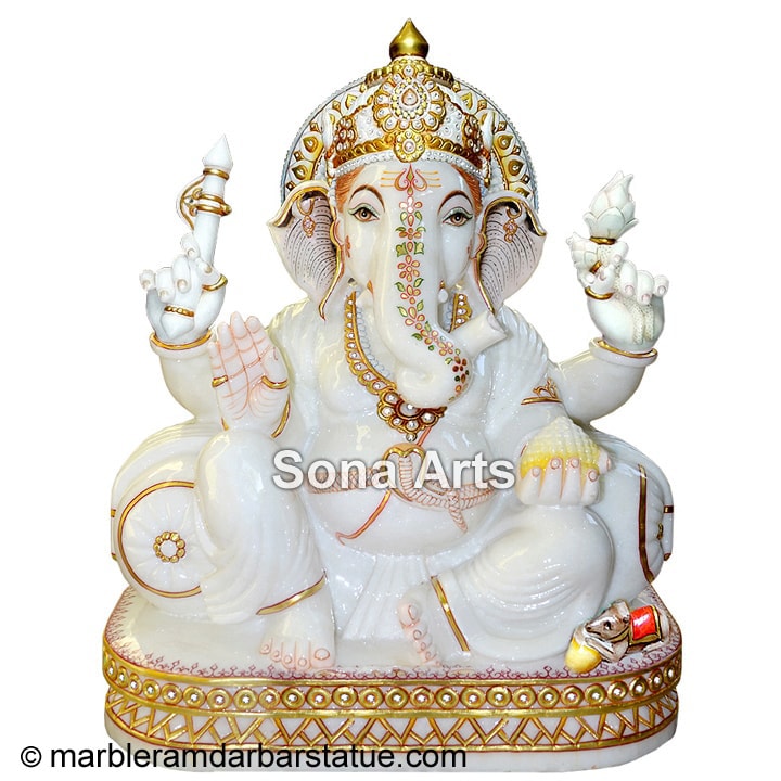 Ganesha Marble Murti