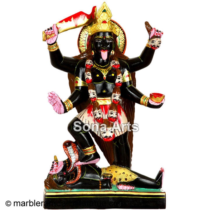 Makrana Marble Kali Mata Statue