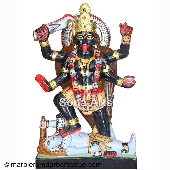 Marble Devi Kali murti