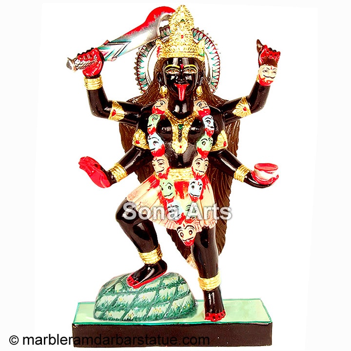 Marble Kali Mata Statue