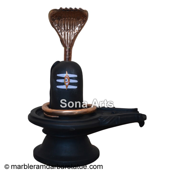 Marble Shivling Statue