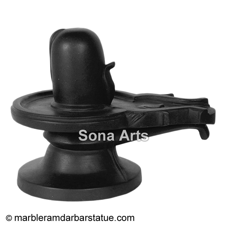 Black Marble Shiv Ling Murtis