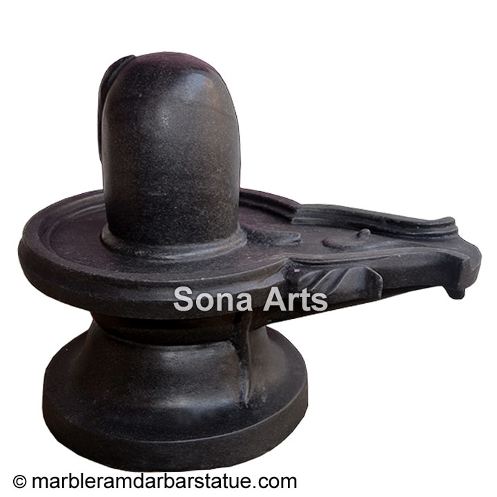 Black Marble Shivling Jaleri
