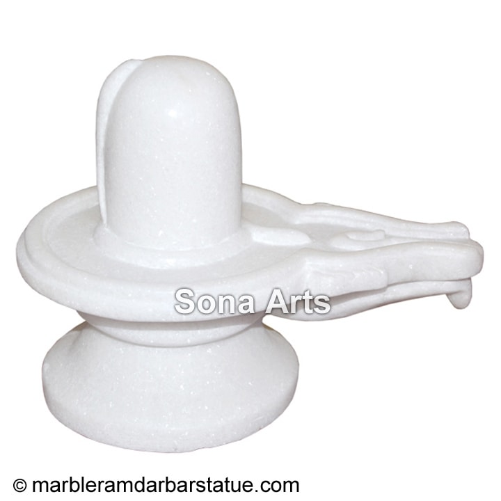 Makrana White Marble Shivling