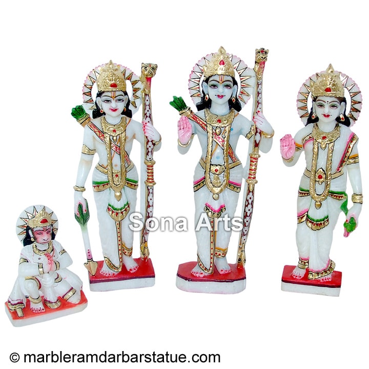 Marble Ram Darbar Moorti