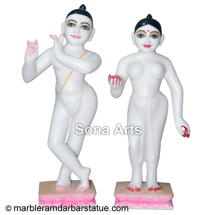 Iskcon Lord Radha Krishna Statue