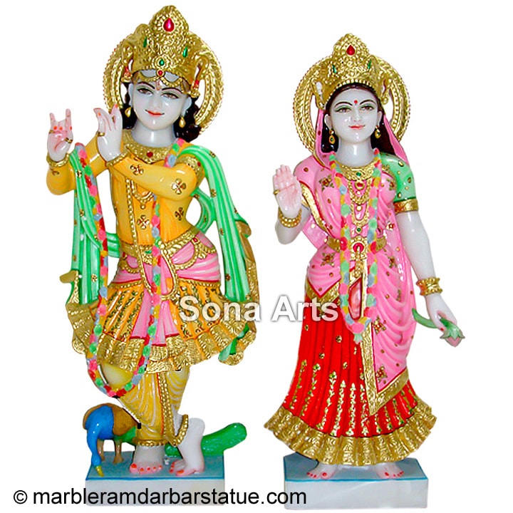 Lord radha krishna idols