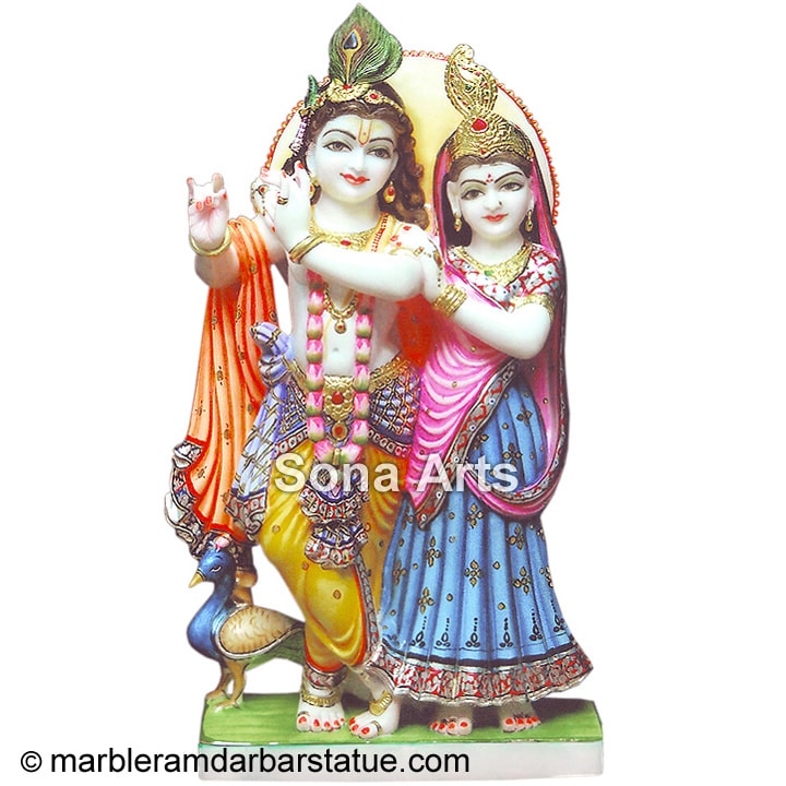 Exquisite Pair of Radha Krishna