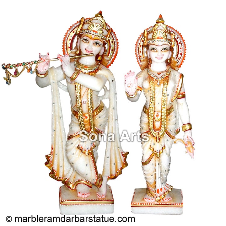 Exquisite Pair of Radha Krishna