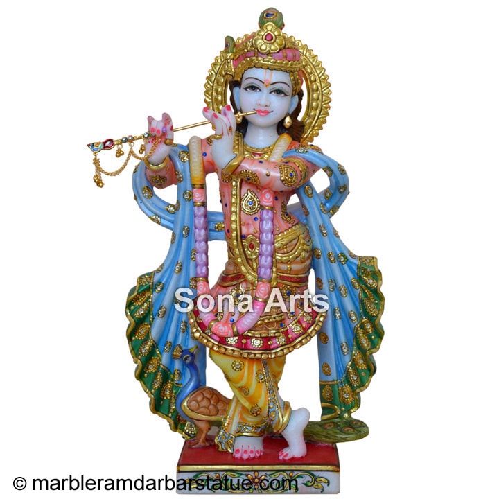 Krishna Marble Statue