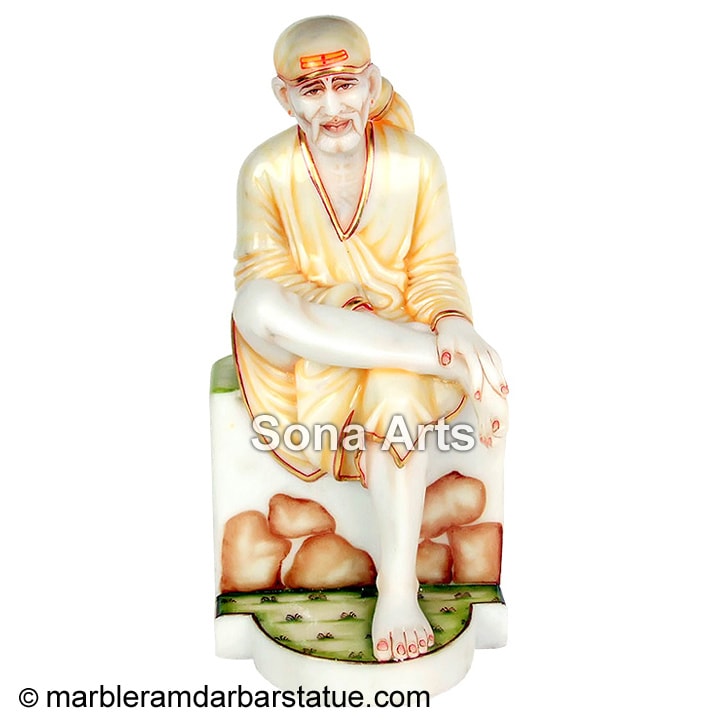 Sai Baba Marble Murti