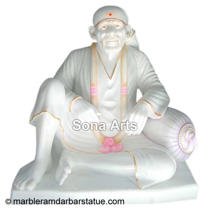 Marble Dwarka Mai Statue