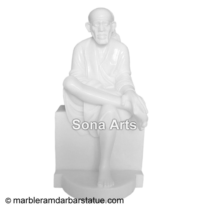 Marble Shirdi Sai Baba Statue