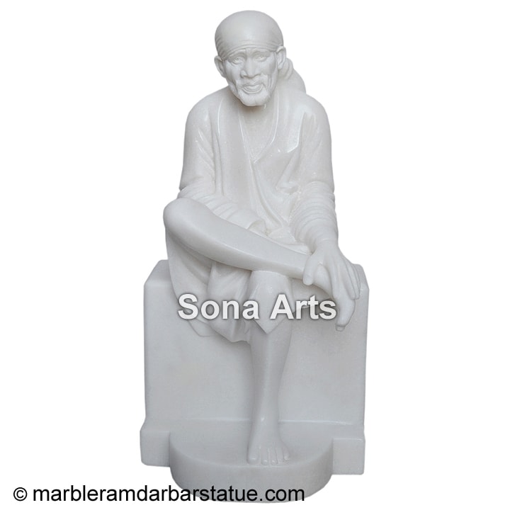 Marble Shirdi Sai Baba Statue