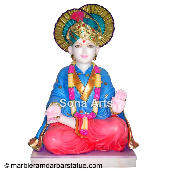 Marble Swaminarayan Murti