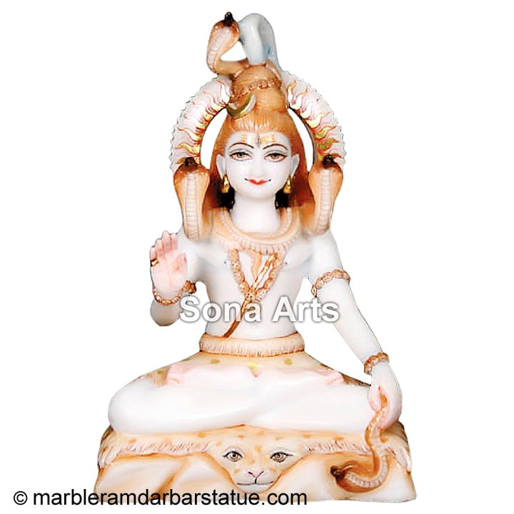 Marble Shiva Statue