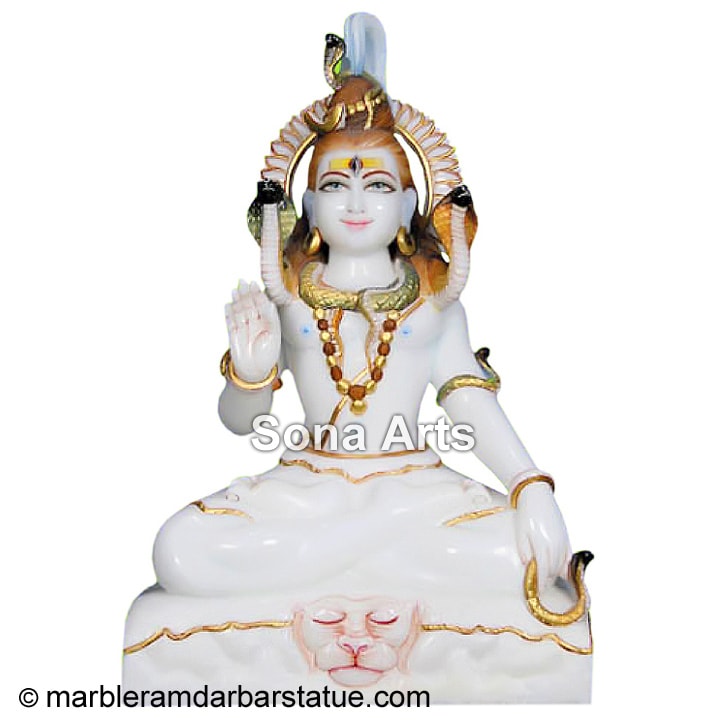 Marble Shiva Murti for Temple