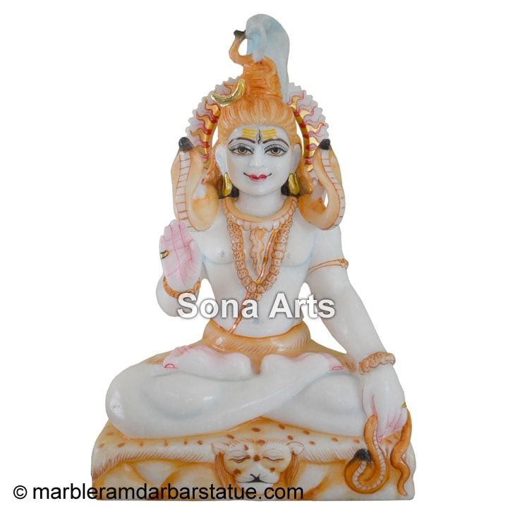Marble Shiva Statue