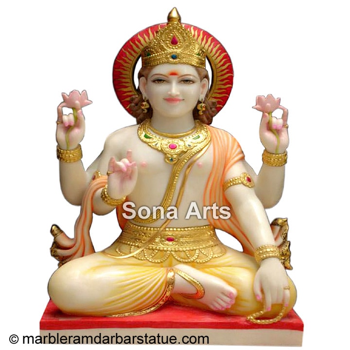 Marble Surya Bhagwan Statue Idols