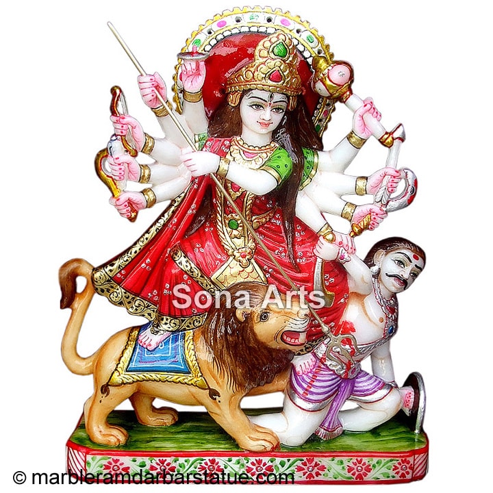 Marble Bengali Durga
