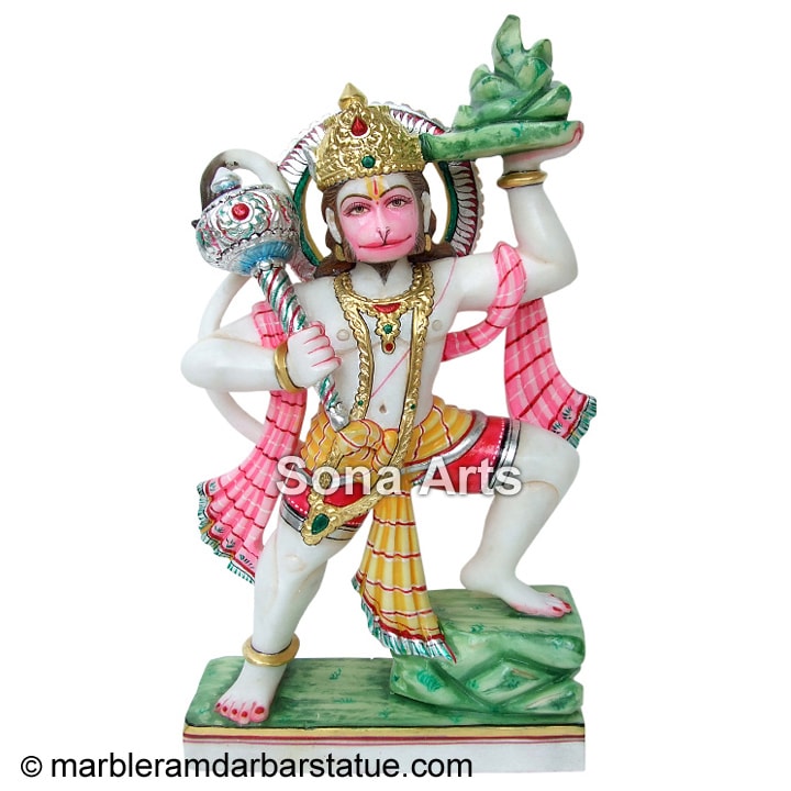 Marble Hanuman Statue