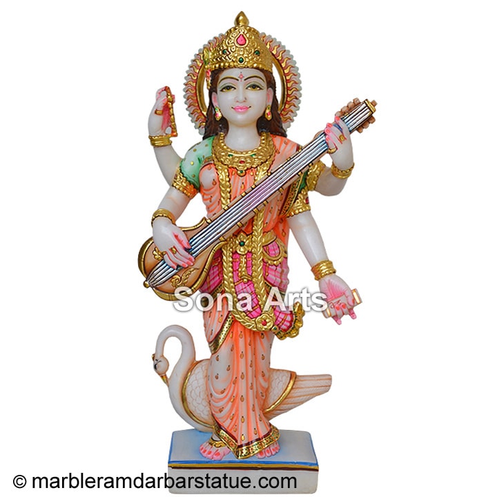 Standing Saraswati Maa Statue