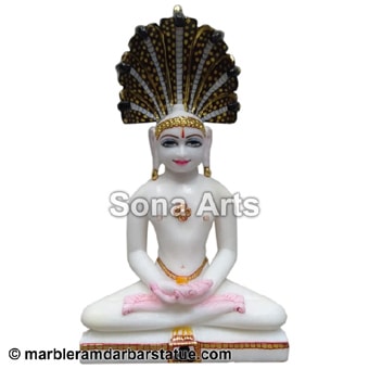 Parshwanath Marble Statue