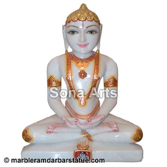Mahaveer Swami Marble Moorti