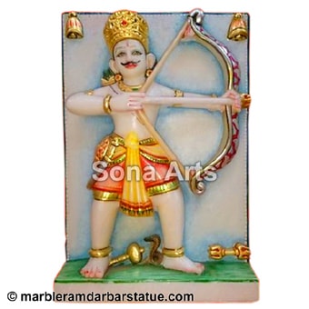 Makrana Marble Ghantakarna Mahavir Moorti
