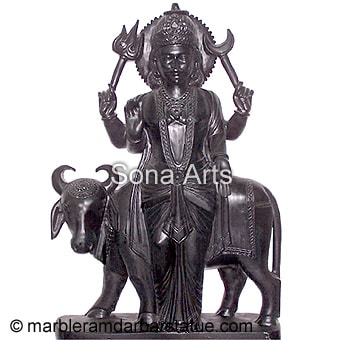 Black Shani dev Moorti