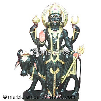 Marble Shanidev Moorti
