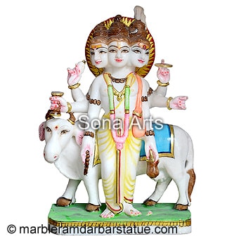 Marble Dattatreya Murti