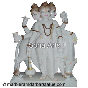 Marble Dattatreya Murti