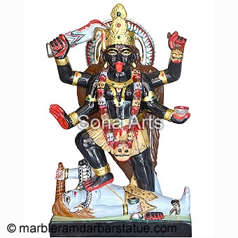 Marble Devi Kali murti