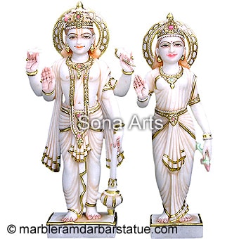 Vishnu Laxmi Statue