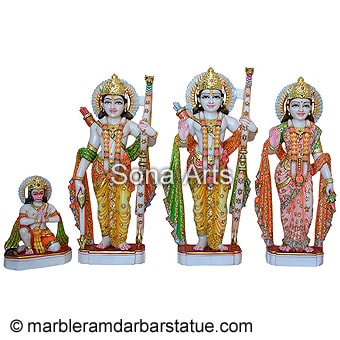 Beautiful Ram Darbar Statue Online