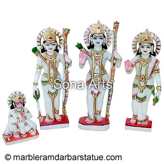 Marble Ram Darbar Moorti