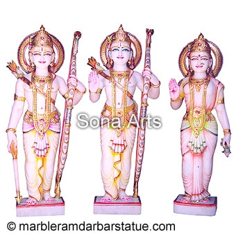 Marble Ram Parivar Murti