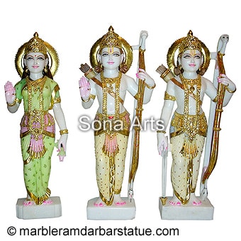 Ram Darbar Statue Colorful